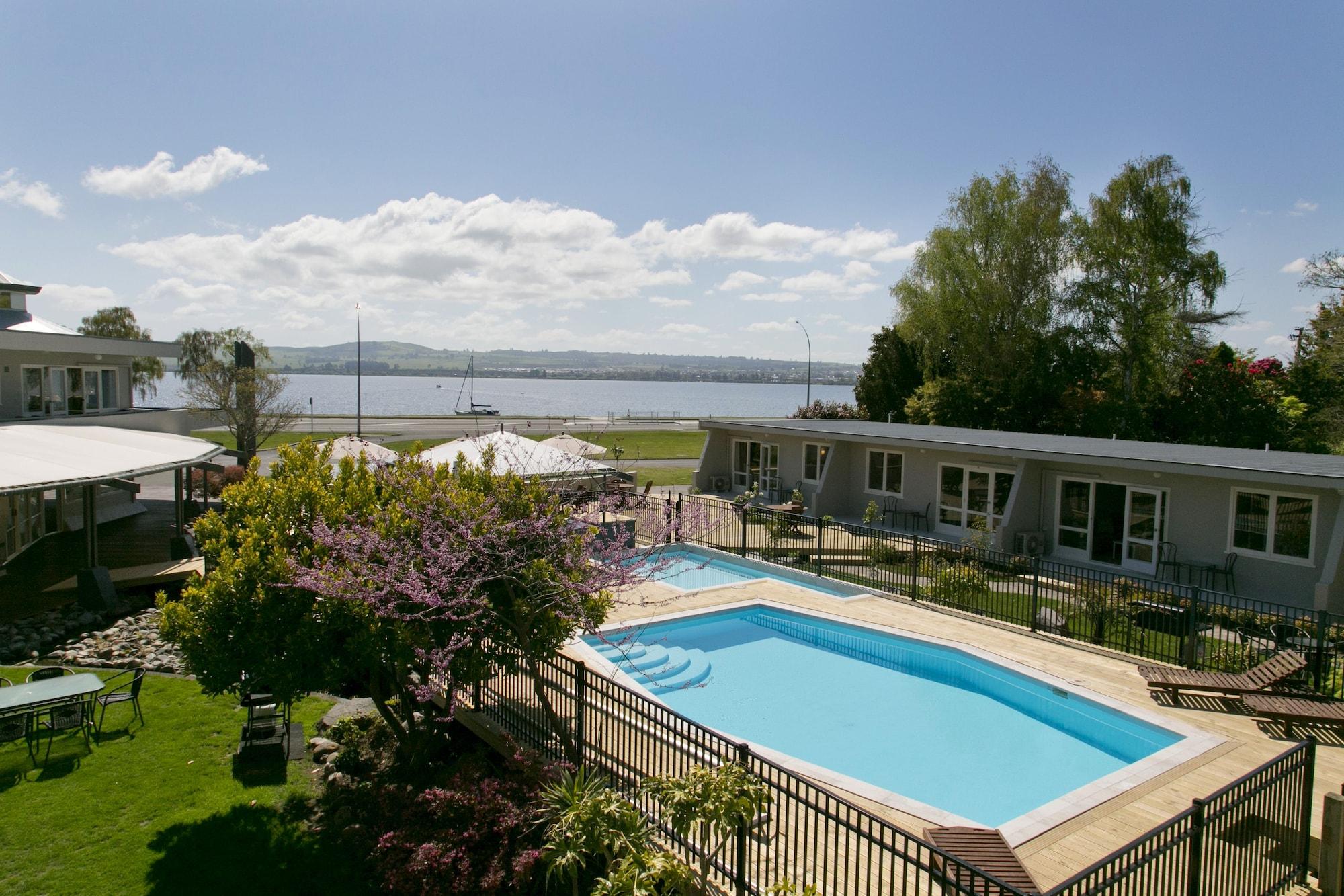 Anchorage Resort Taupo Nz Exterior foto